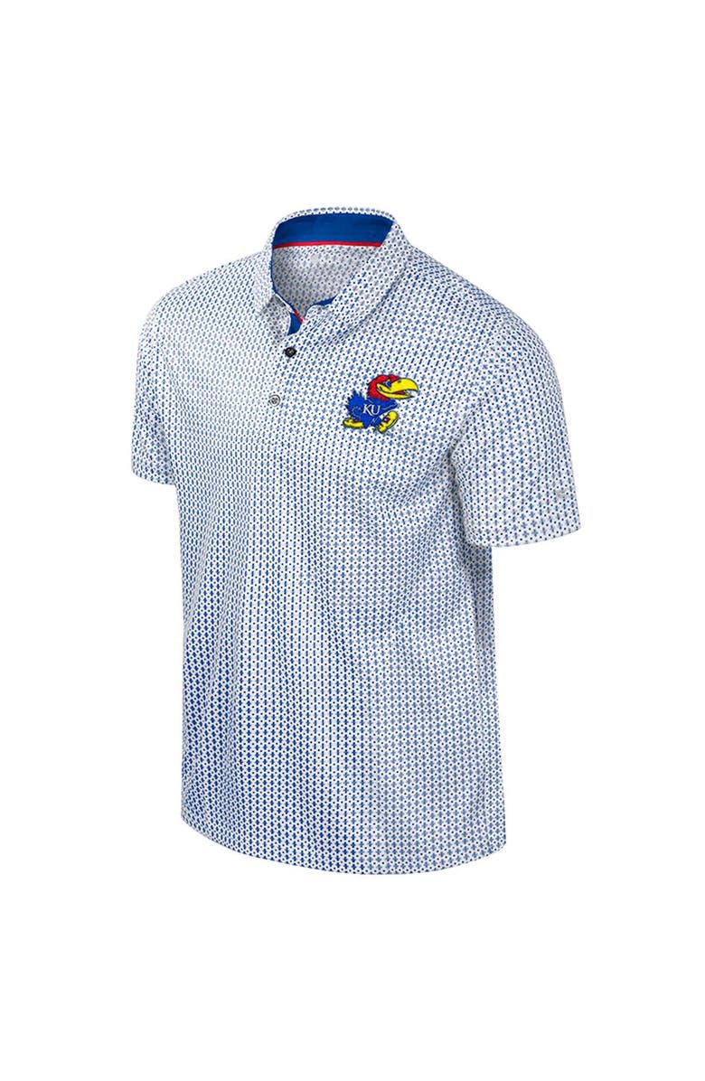 COLOSSEUM Men's Colosseum Royal Kansas Jayhawks Big & Tall Marty Rival Polo, Alternate, color, Royal