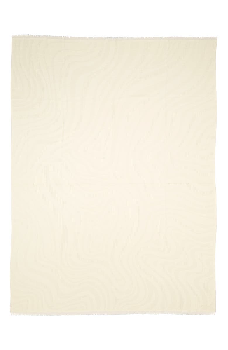 Max Mara Pirania Alpaca & Silk Scarf, Alternate, color, 