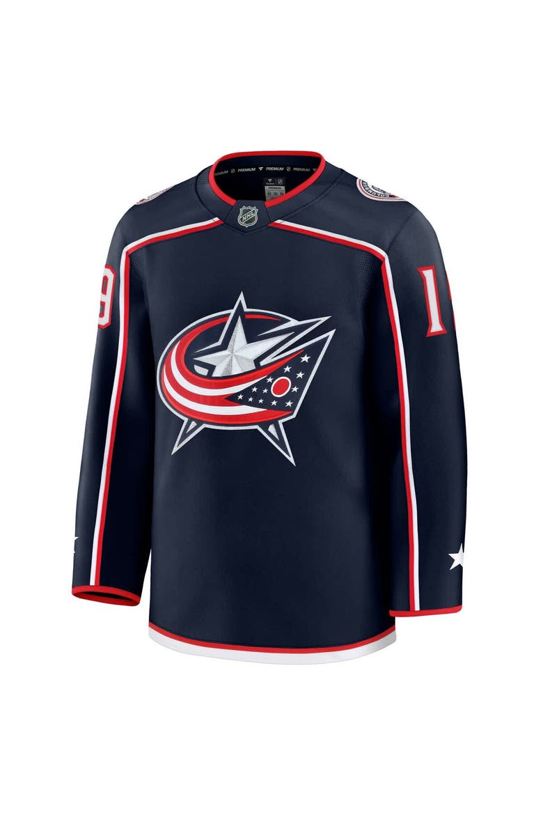 Men's Fanatics Adam Fantilli Navy Columbus Blue Jackets Home Premium Jersey, Alternate, color, Navy