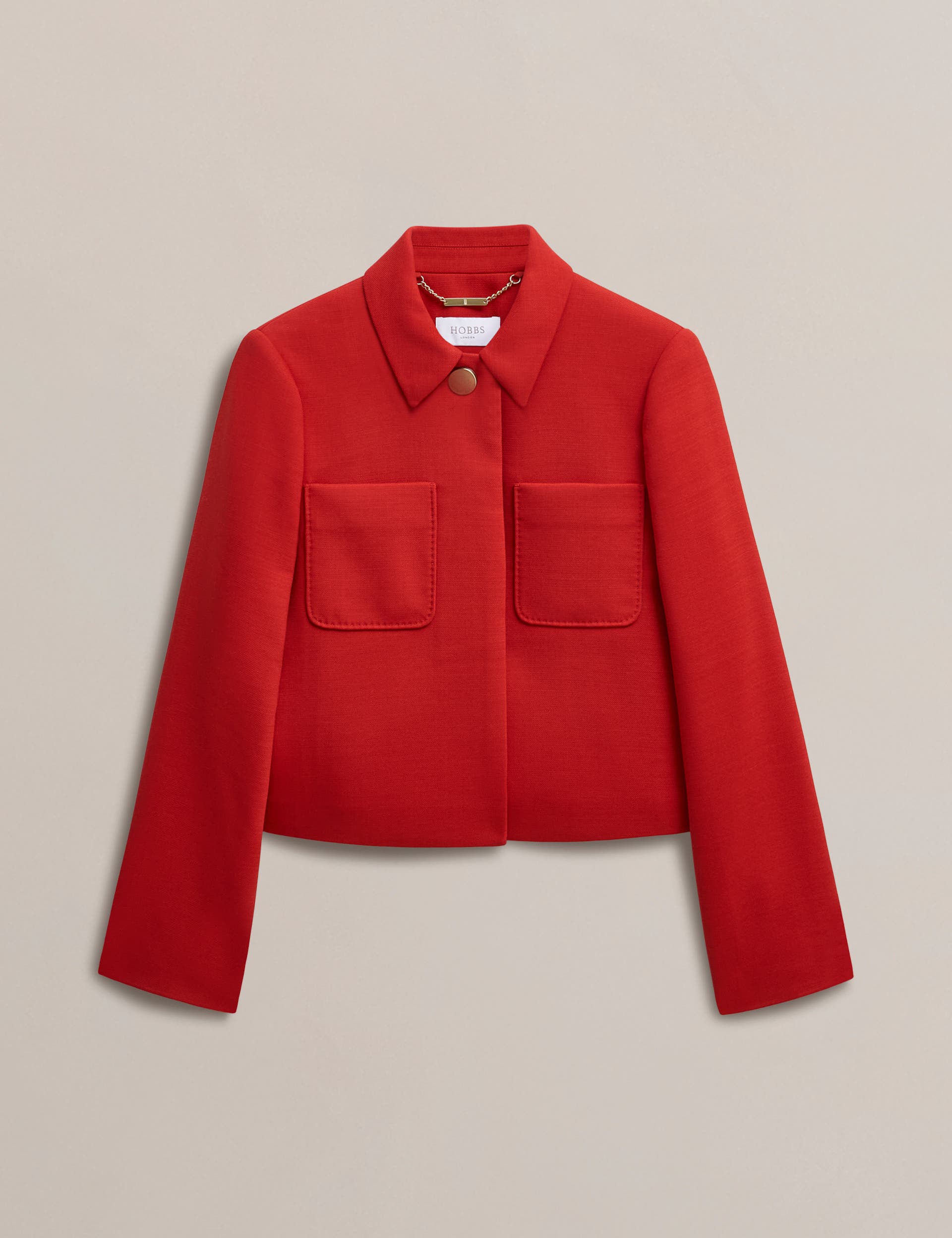 Nessie Boxy Collard Jacket - image 2