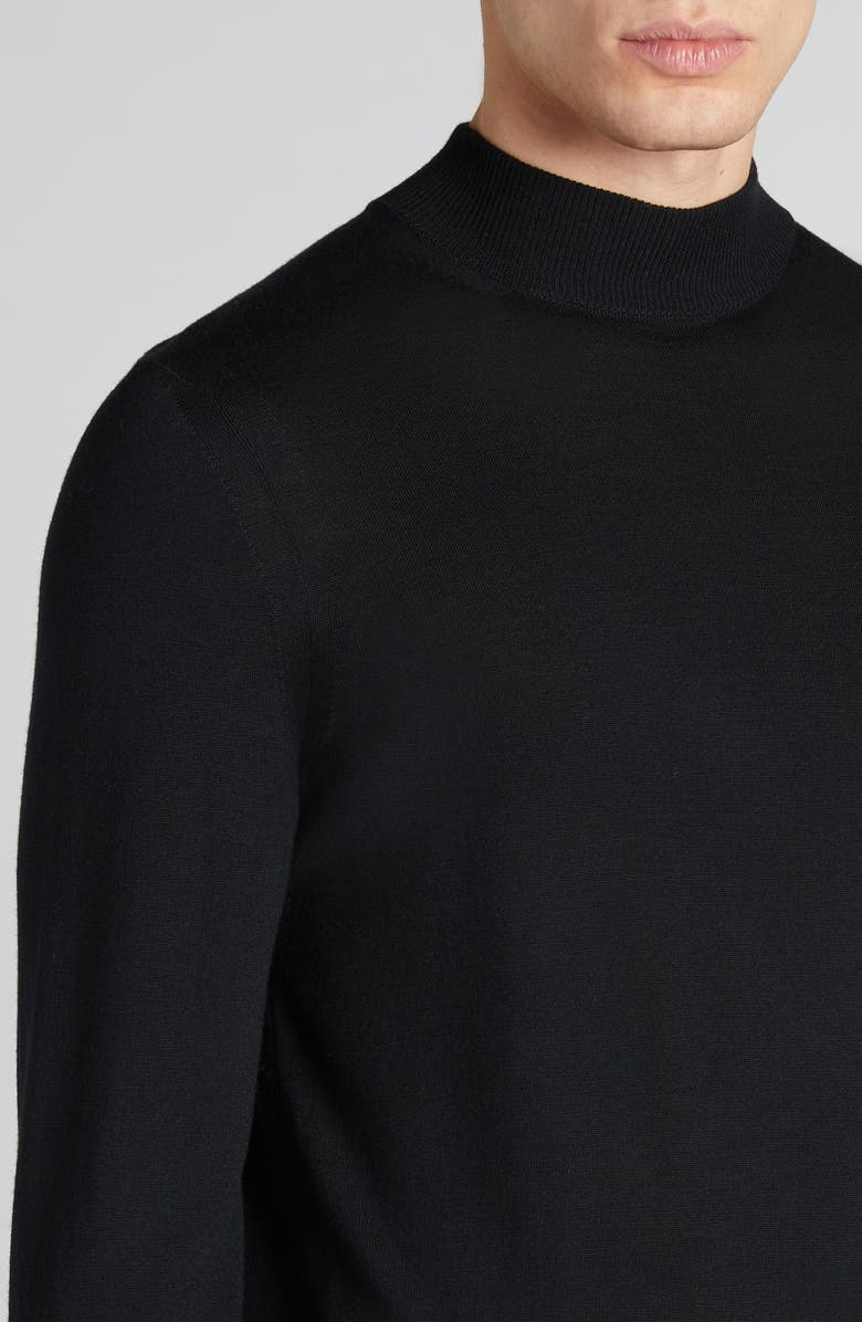 TOM FORD Cashmere & Silk Crewneck Sweater, Alternate, color, Black