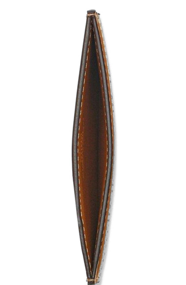 MCM Himmel Horizontal Card Case in Lauretos, Alternate, color, 