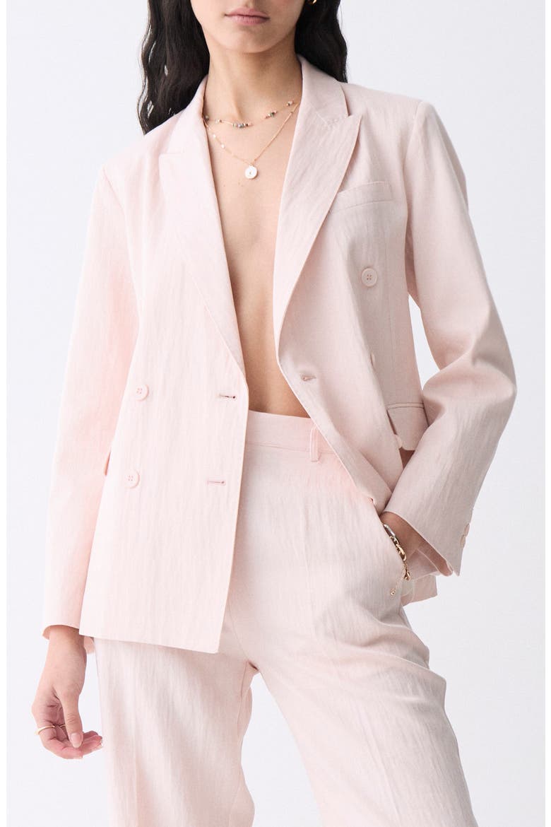 Caleira Relaxed Blazer, Main, color, PINK