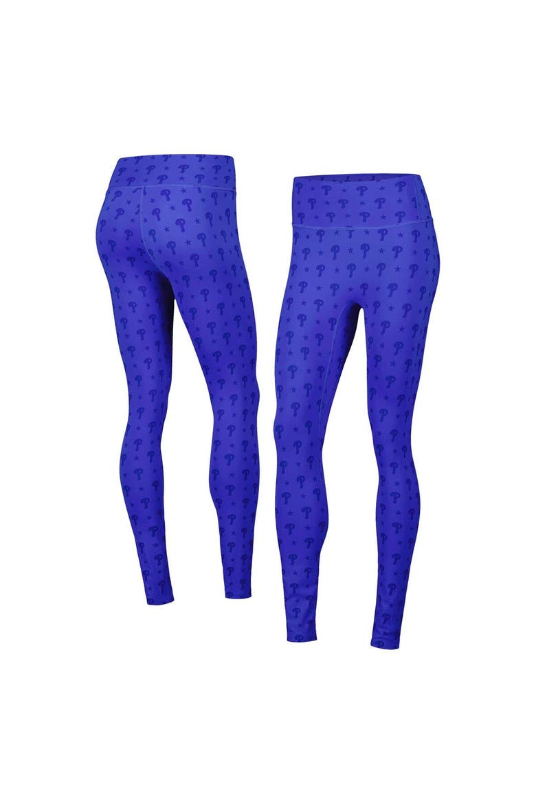 Women's Terez Royal Philadelphia Phillies Tonal Leggings, Main, color, Royal