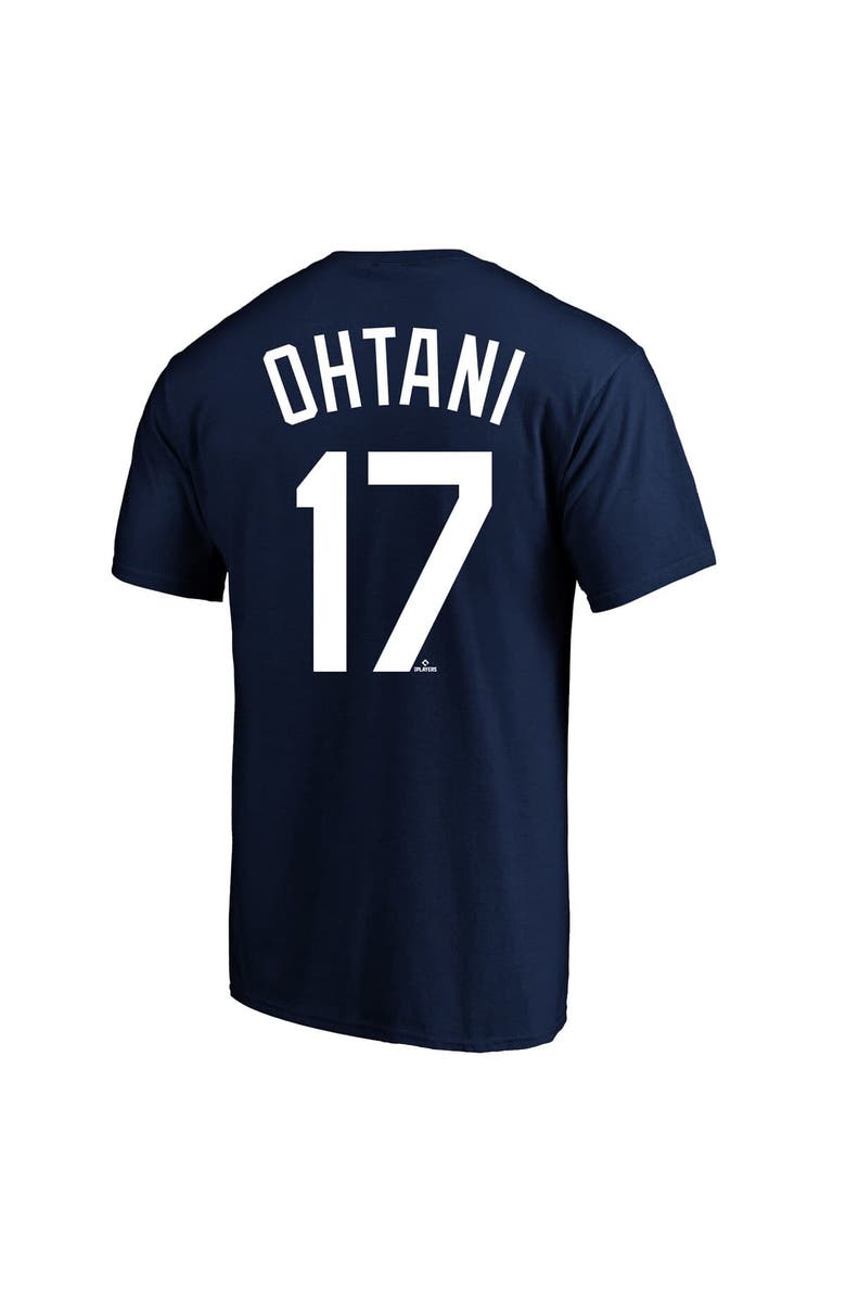 PROFILE Men's Profile Shohei Ohtani Navy Los Angeles Dodgers Big & Tall Player Name & Number T-Shirt, Alternate, color, Navy