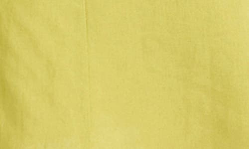 Maggy London Sleeveless Linen Blend Shirtdress In Lentil Sprout