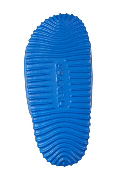Hunter Kids' Fern Slingback Sandal In Medium Blue 420