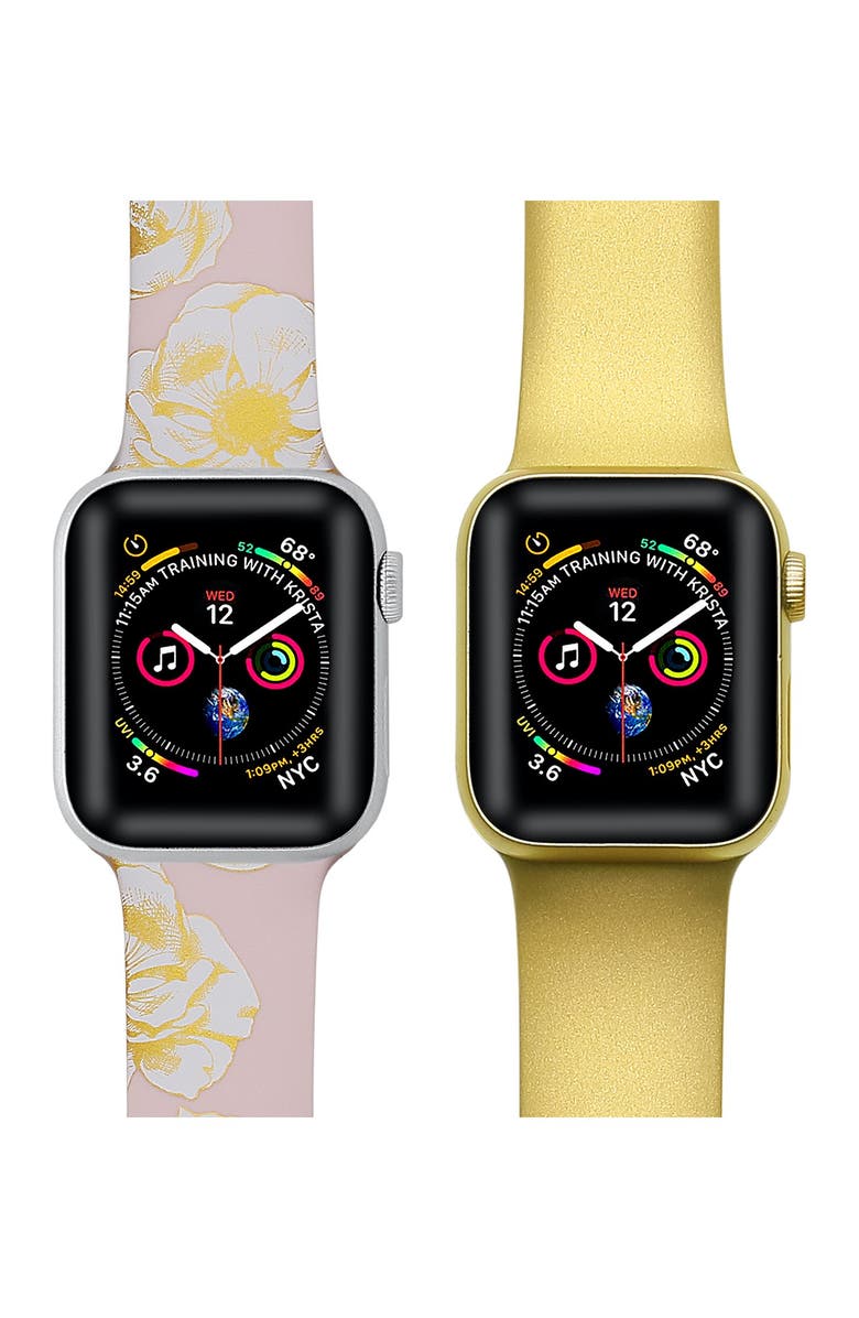 The Posh Tech Assorted 2-Pack Silicone Apple Watch® Watchbands ...
