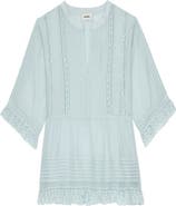 Zadig & Voltaire Tosea Cotton Blend Peplum Blouse