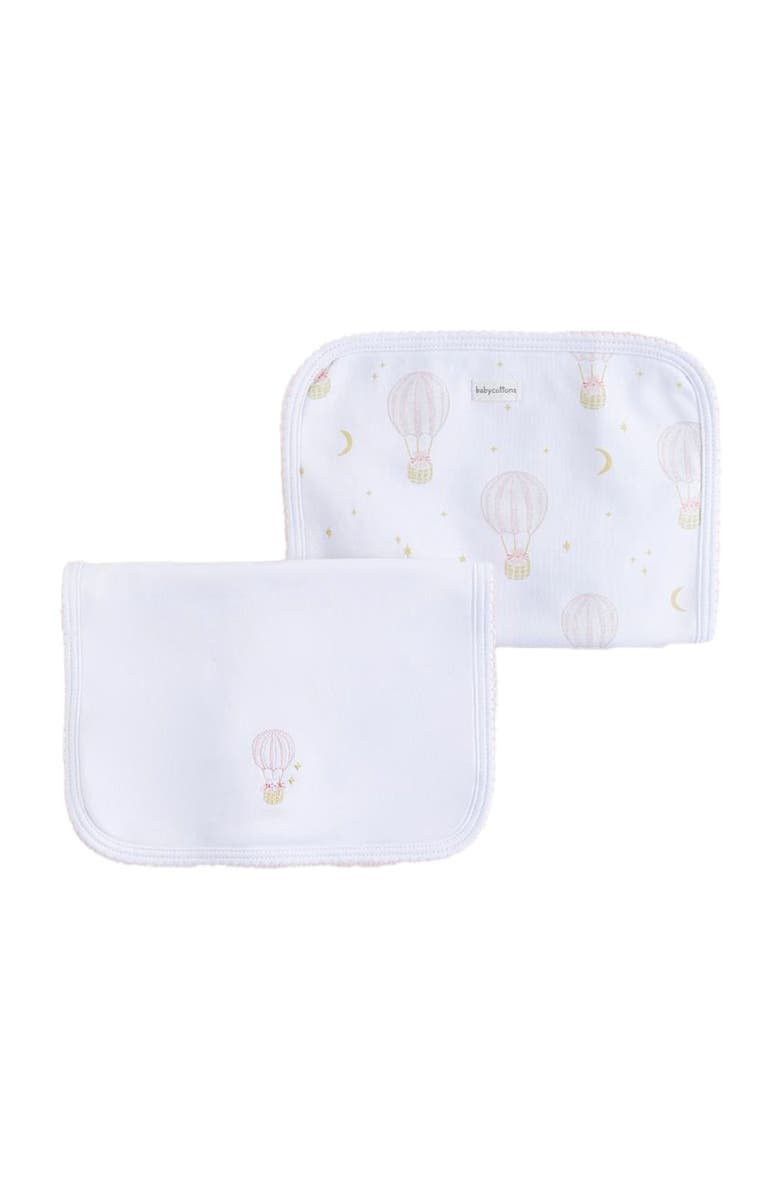 Babycottons Premium Peruvian Pima Cotton Robin Burps 2-Pack For Infant, Main, color, 