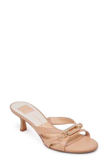 Dolce Vita Lerah Slide Sandal In Brown