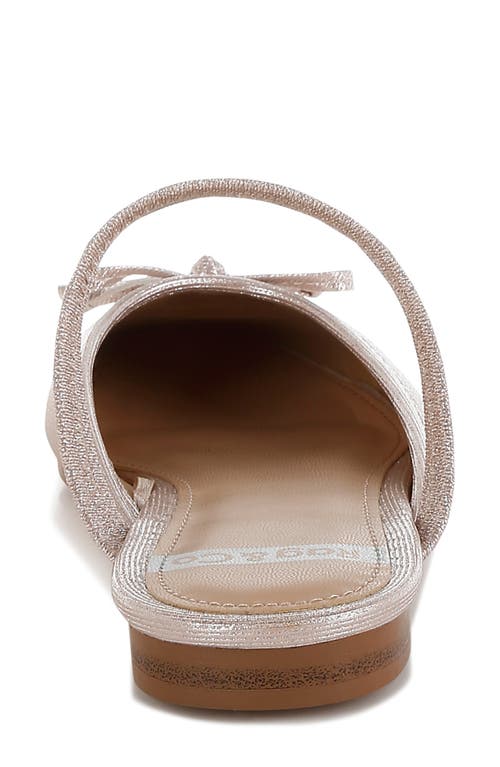 Rag & Co Opalia Shimmer Mule In Champagne Gold