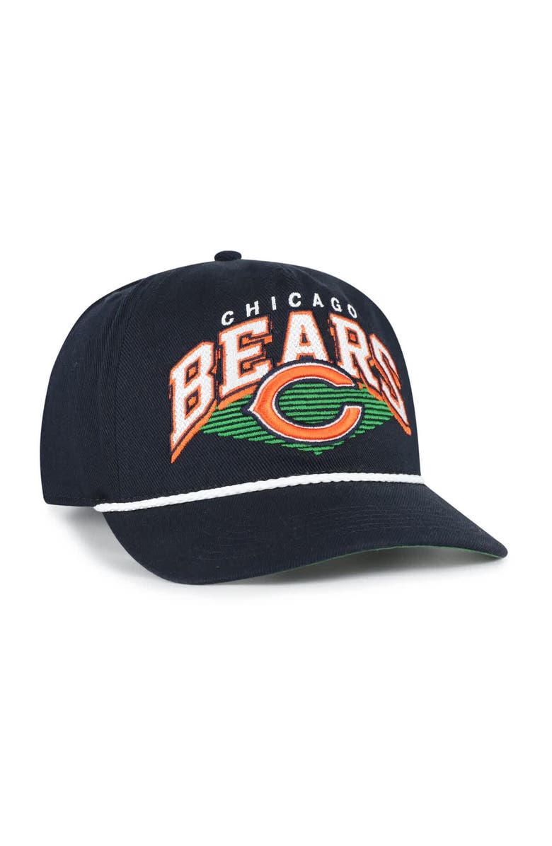 '47 Men's '47  Navy Chicago Bears Pomona Rope Hitch Adjustable Hat, Alternate, color, Navy