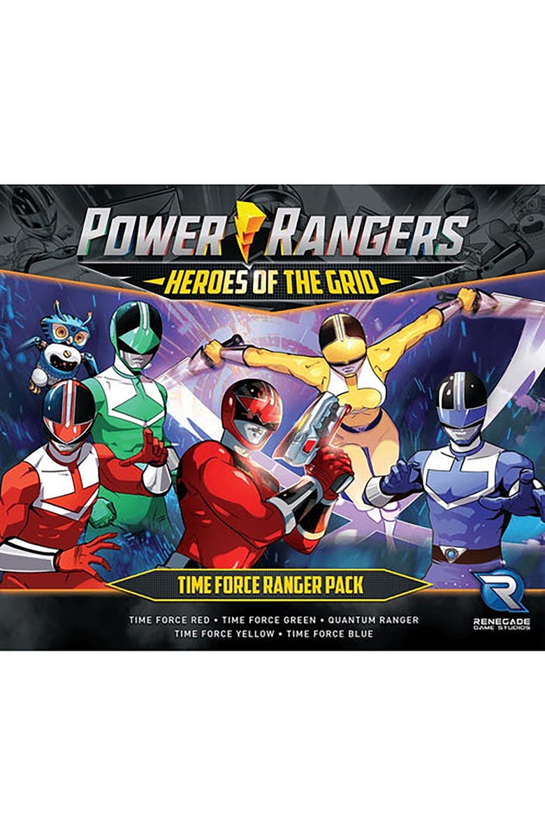 Renegade Games Time Force Ranger Pack, Alternate, color, Multicolored