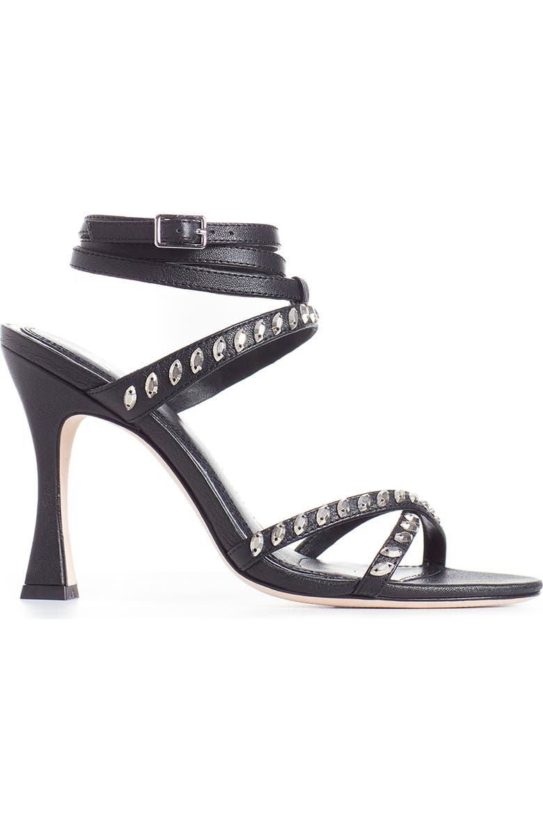 PAIGE Weslie Studded Leather Sandal, Alternate, color,