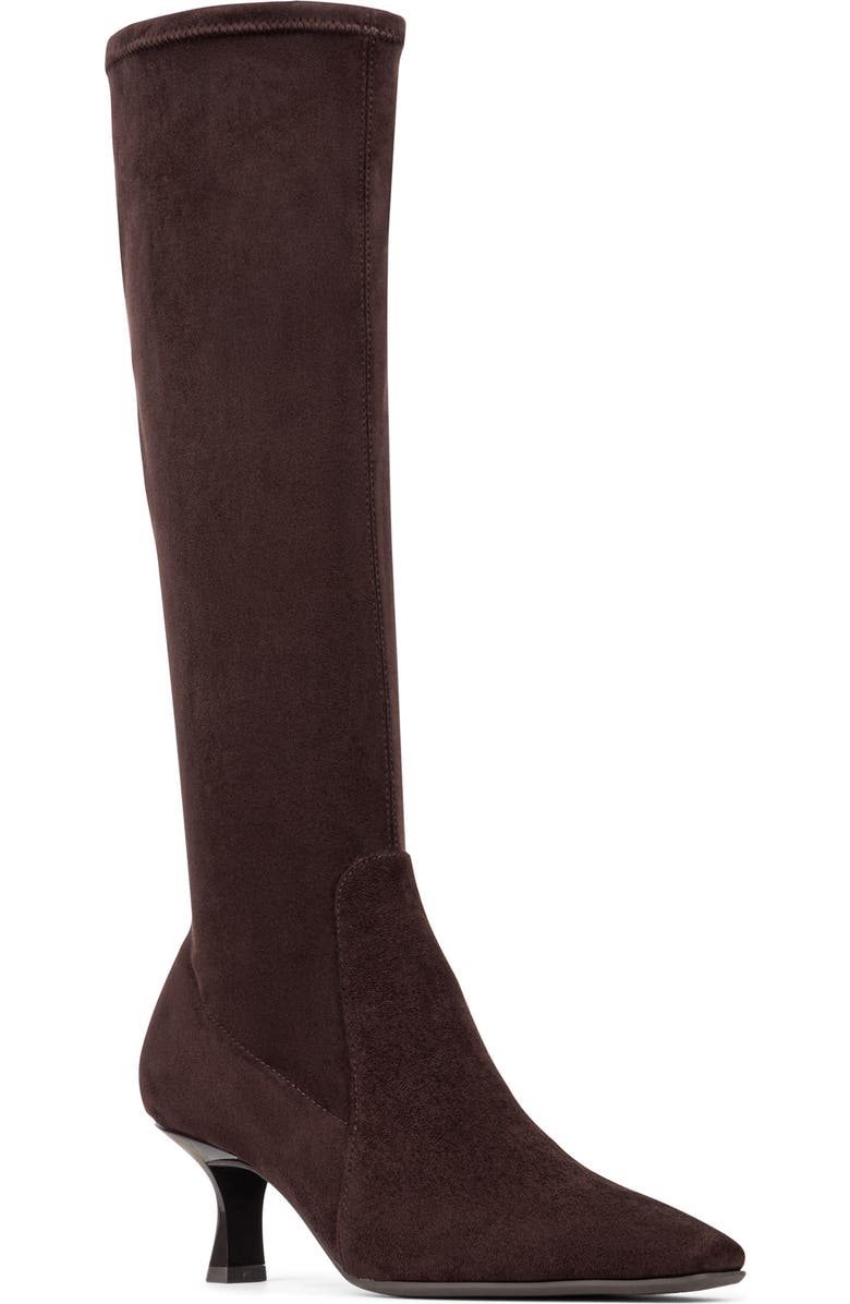Donald Pliner Foxi Knee High Boot, Main, color, Dark Brown