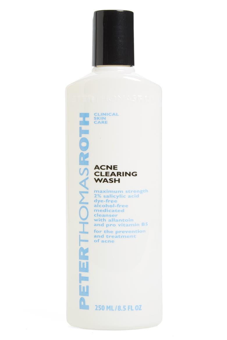 Acne Clearing Wash, Main, color, NO COLOR