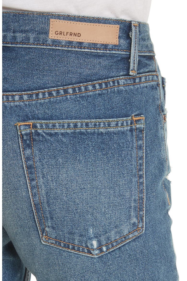 Helena Rigid High Waist Straight Jeans, Alternate, color, CLOSE TO YOU