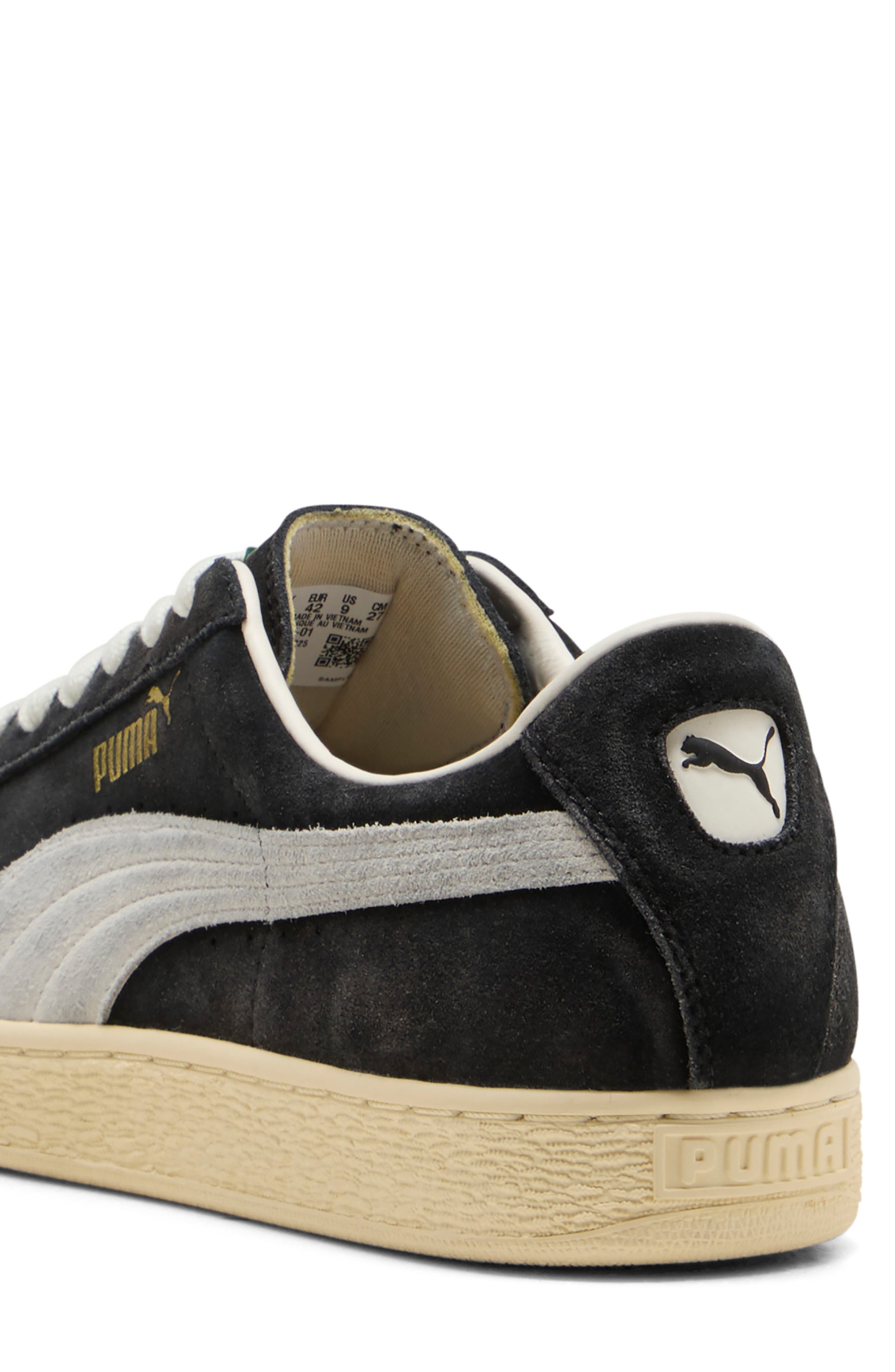 A$AP ROCKY X PUMA Suede Sneaker, Alternate, color, PUMA BLACK/ PUMA WHITE
