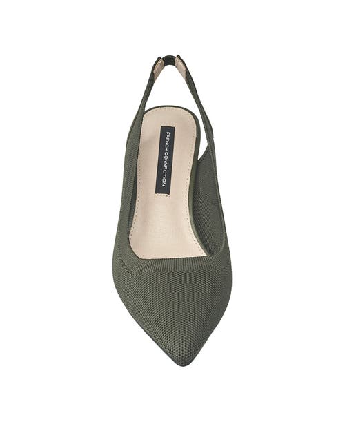 French Connection Women's Viva Slingback Heels In Green