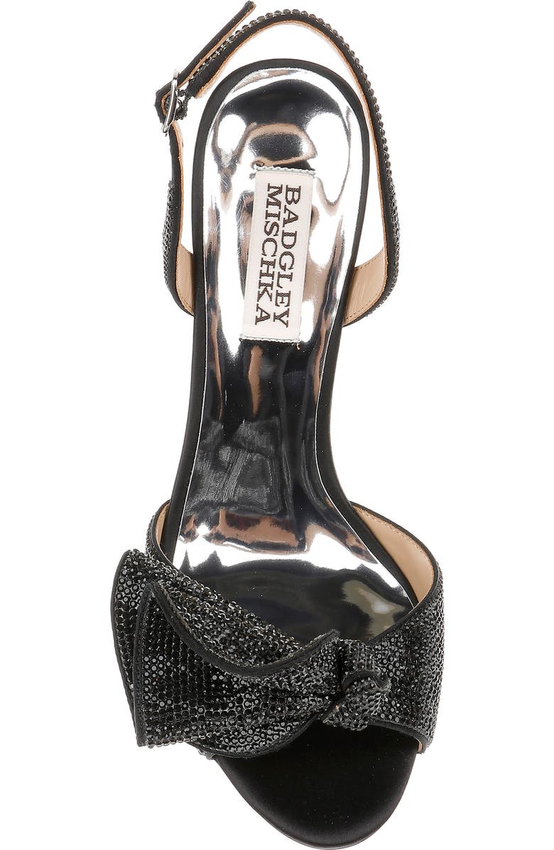 Badgley Mischka Collection Rennie Embellished Slingback Sandal, Alternate, color,