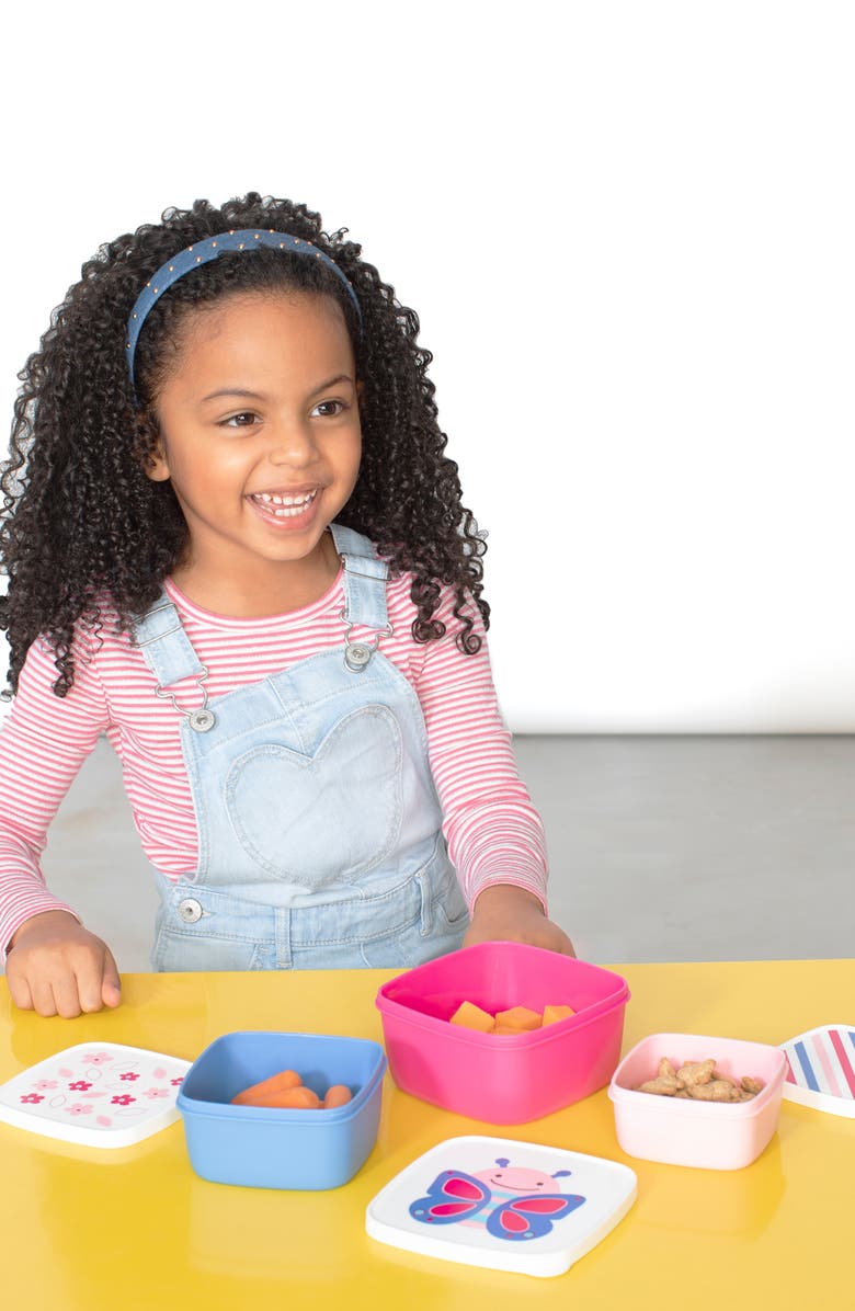 Skip Hop Zoo Butterfly Snack Box Set, Alternate, color,