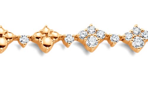 Sara Weinstock Dujour Diamond Cluster Bracelet