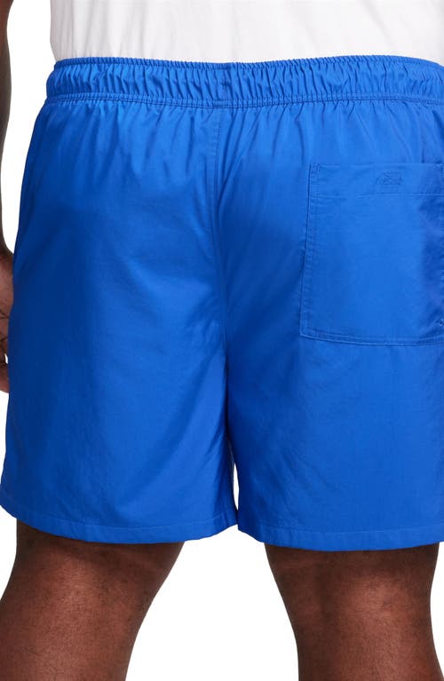 Nike Club Woven Flow Shorts In Blue