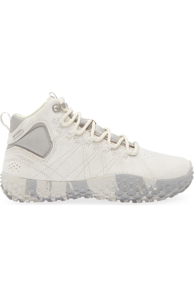 Merrell Wrapt Mid Waterproof Hiking Boot, Alternate, color, Birch