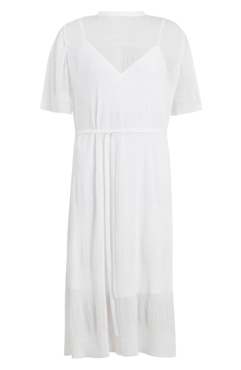 AllSaints Kano Short Sleeve A-Line Dress, Alternate, color, 