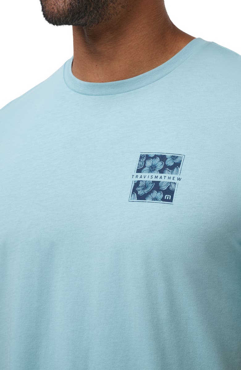 TravisMathew Catamaran Coast Floral Graphic T-Shirt, Alternate, color,