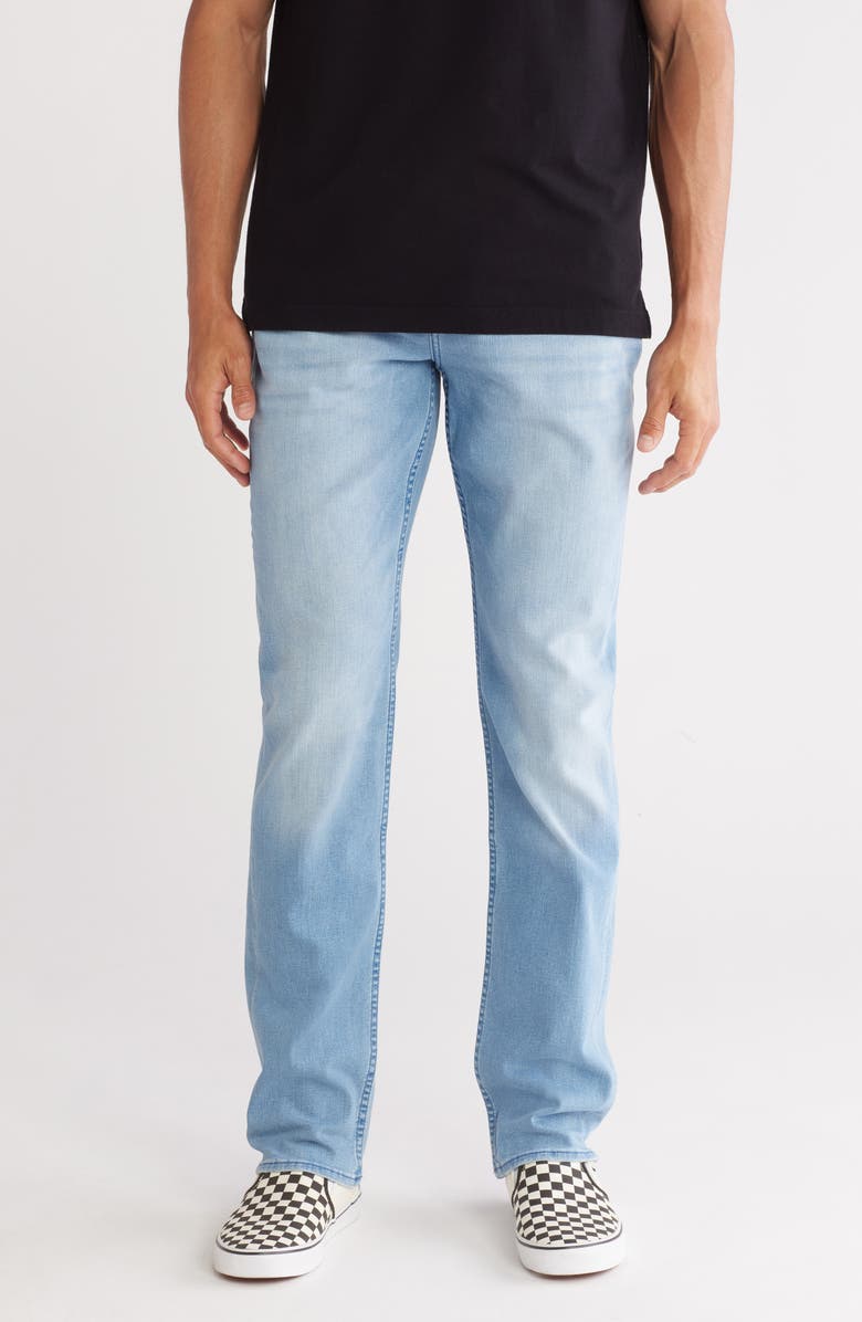 7 For All Mankind Straight Leg Jeans, Main, color, Merced
