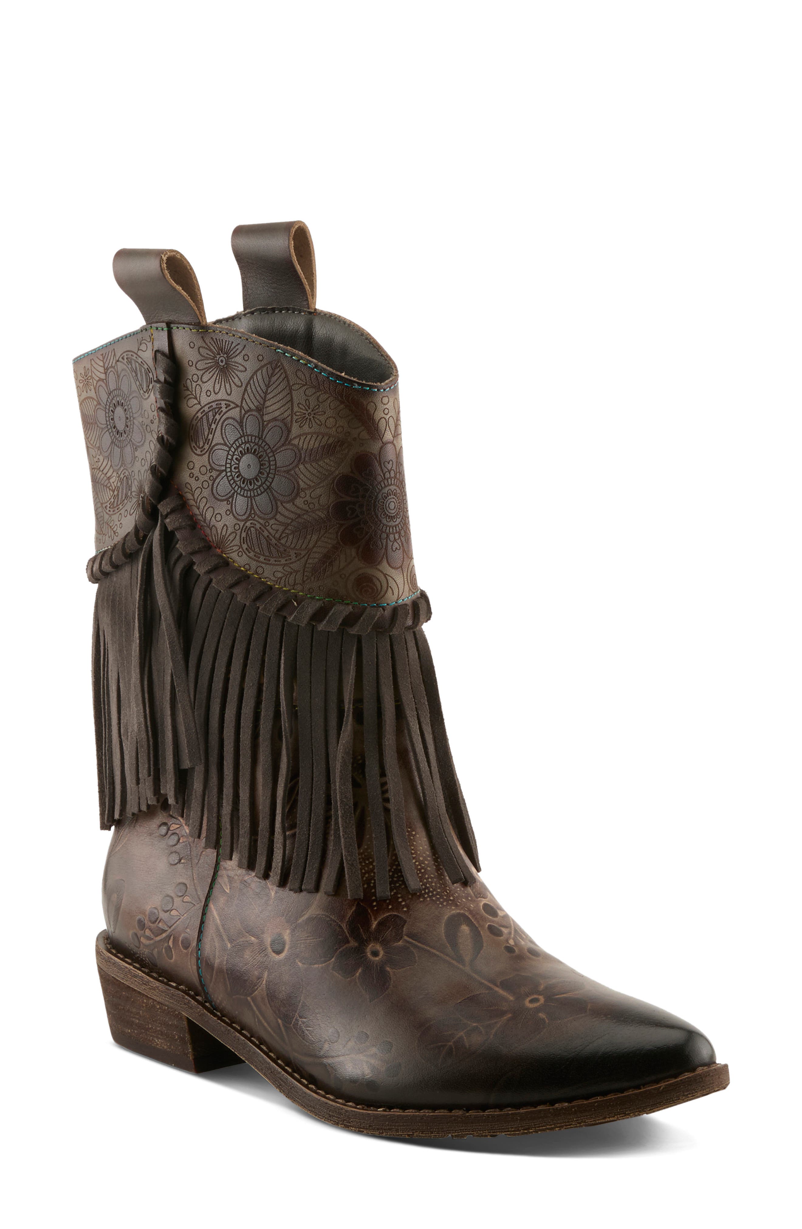 Bestfriend Western Boot, Main, color, BROWN