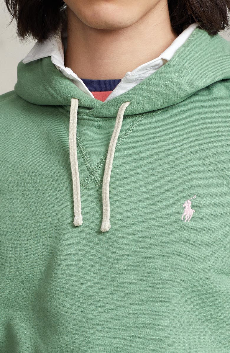Polo Ralph Lauren The RL Fleece Hoodie, Alternate, color, Outback Green