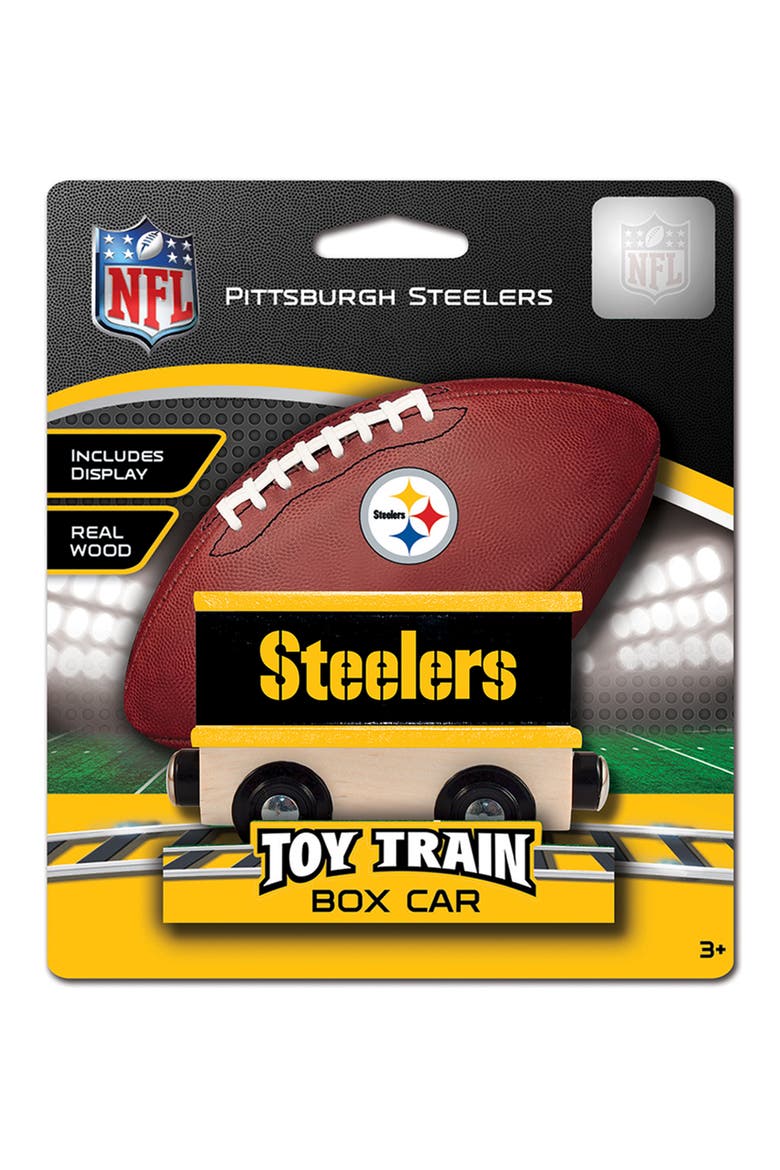 Pittsburgh Steelers Toy Train Box Car, Alternate, color, Multicolor