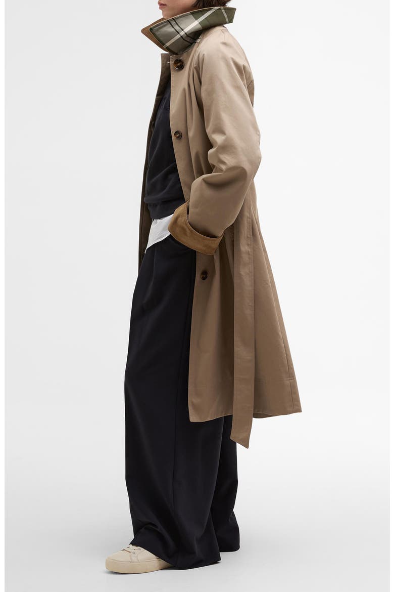 Reagan Water Resistant Twill Coat, Alternate, color, HONEY/ ANCIENT POPLAR