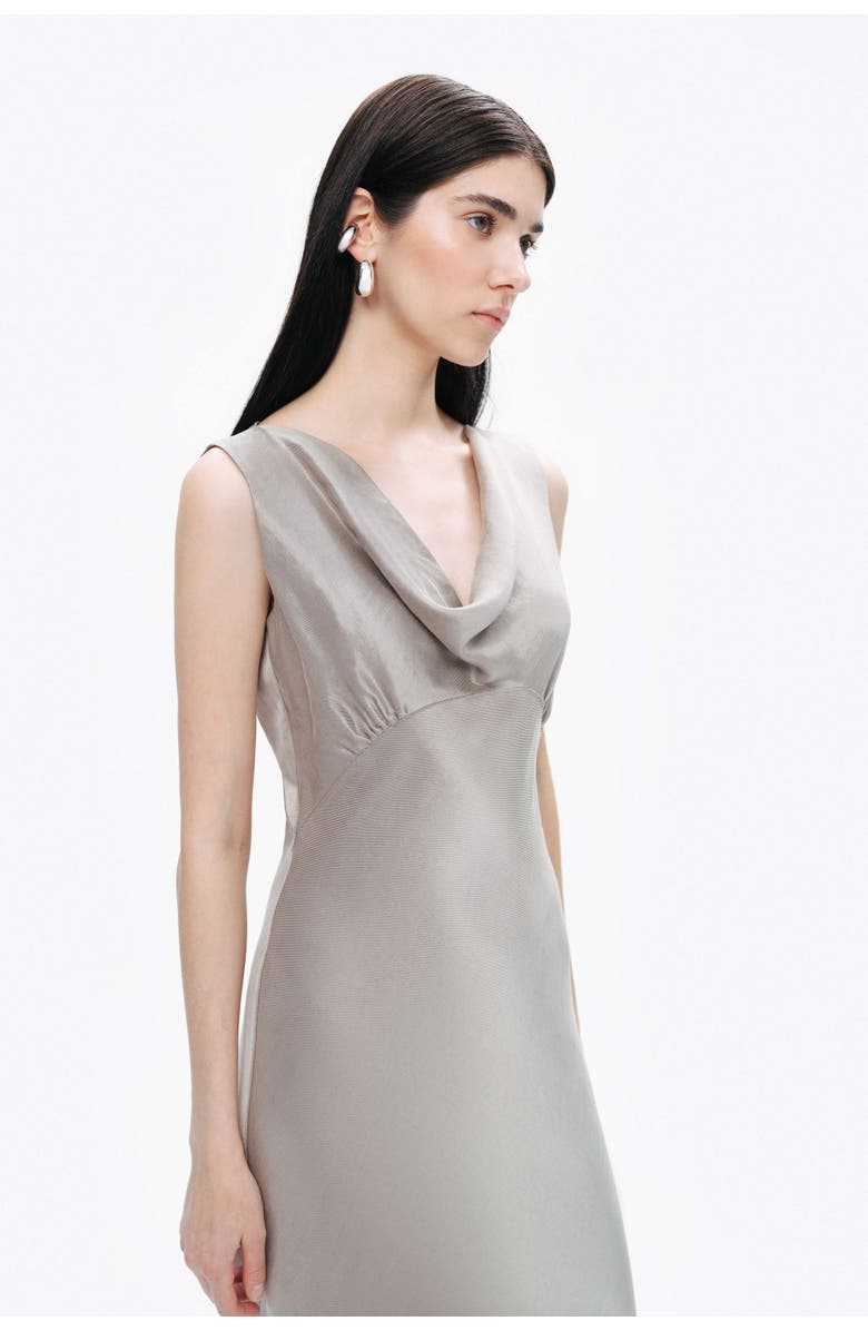 Nocturne Cowl Neck Maxi Dress, Alternate, color, 