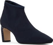 Donald Pliner Birdee Croc Embossed Trim Bootie