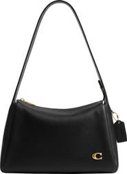 COACH Lola Polished Pebble Leather Shoulder Bag