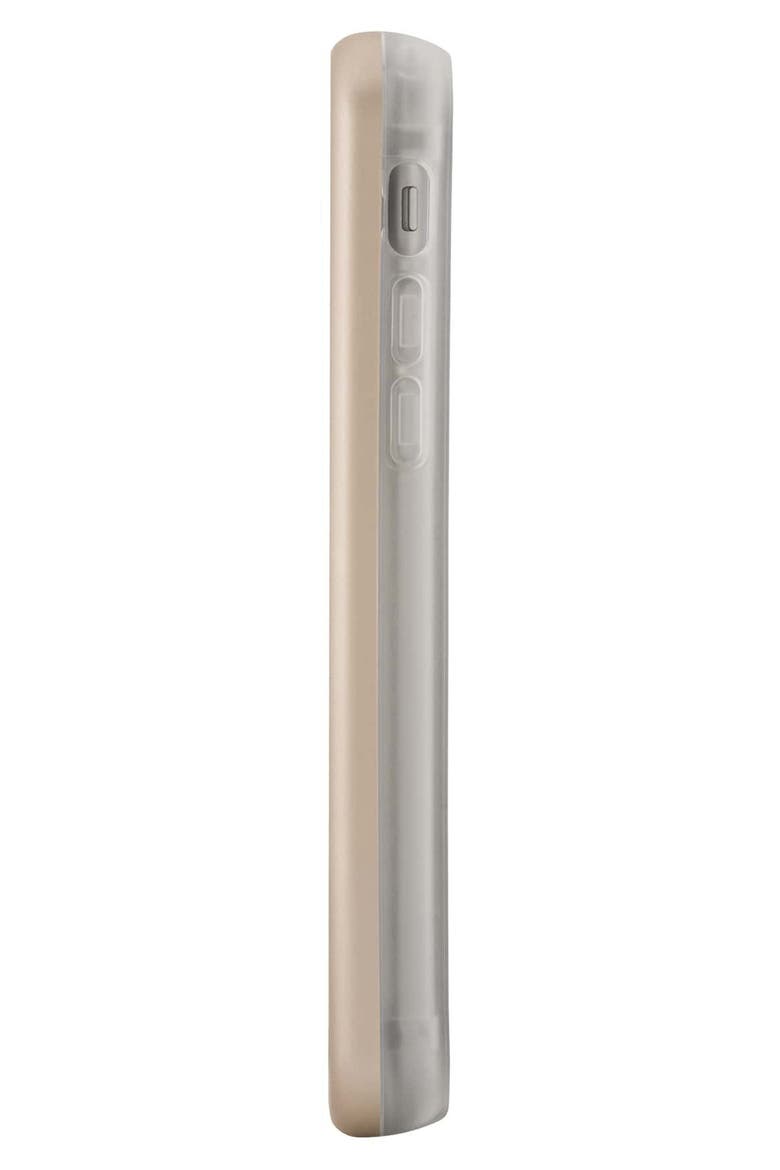 Duo LED Lighted iPhone 6/6s/7/8 & 6/6s/7/8 Plus Case, Alternate, color, GOLD MATTE