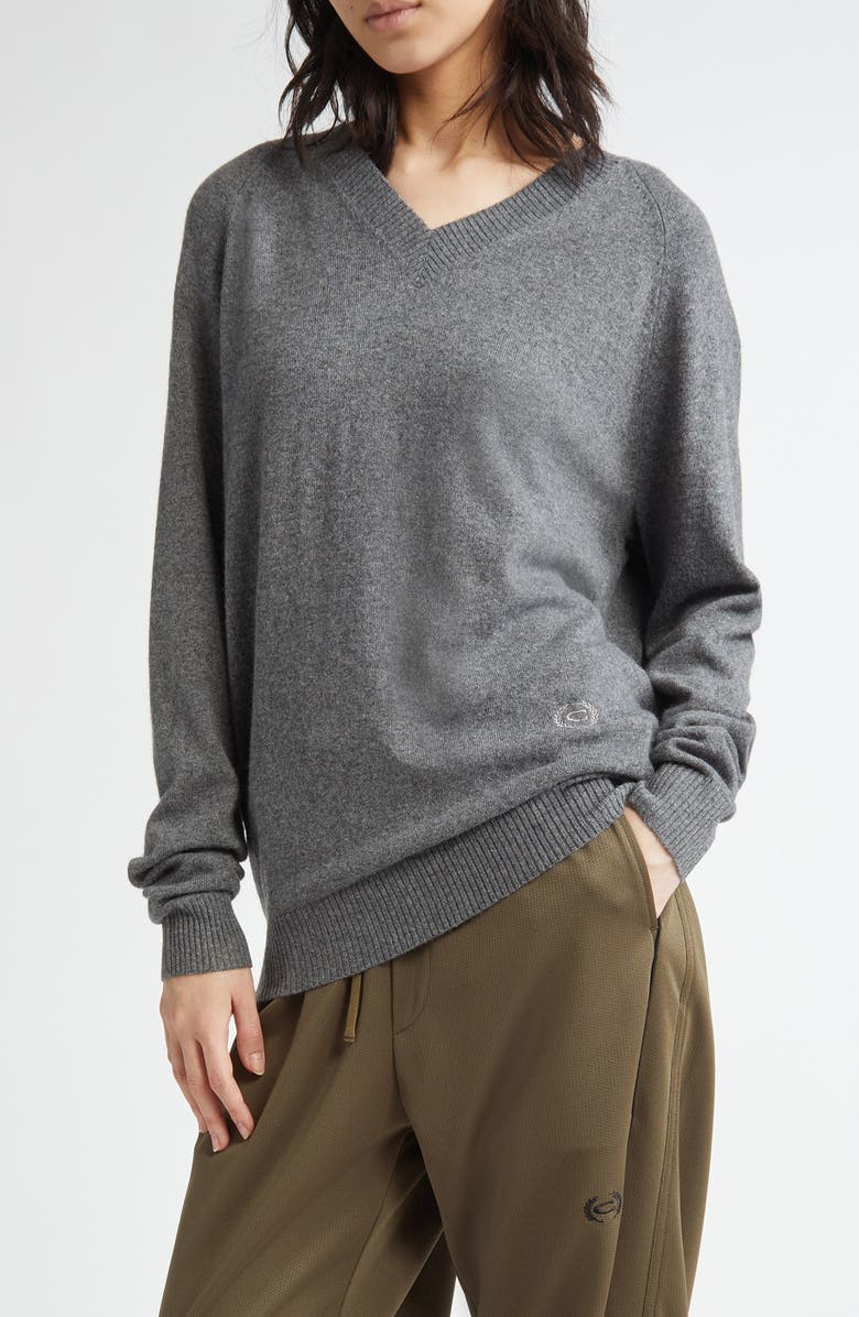 Commission Double Front V-Neck Sweater, Main, color, 