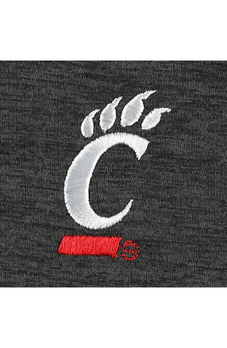 Champion Women's Champion Black Cincinnati Bearcats Core Raglan Quarter-Zip Jacket, Alternate, color,