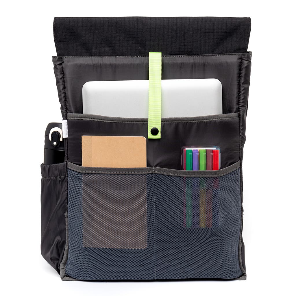 LEFRIK Handy XL Backpack, Alternate, color, Black Lime