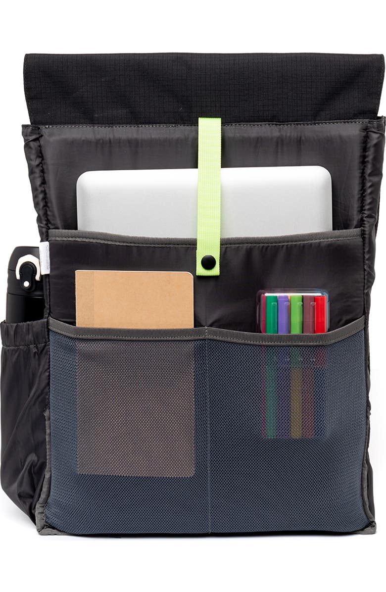 LEFRIK Handy XL Backpack, Alternate, color, Black Lime