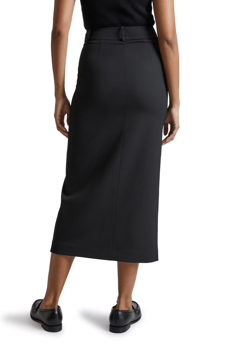 & Other Stories Wool Blend Midi Pencil Skirt, Alternate, color, 