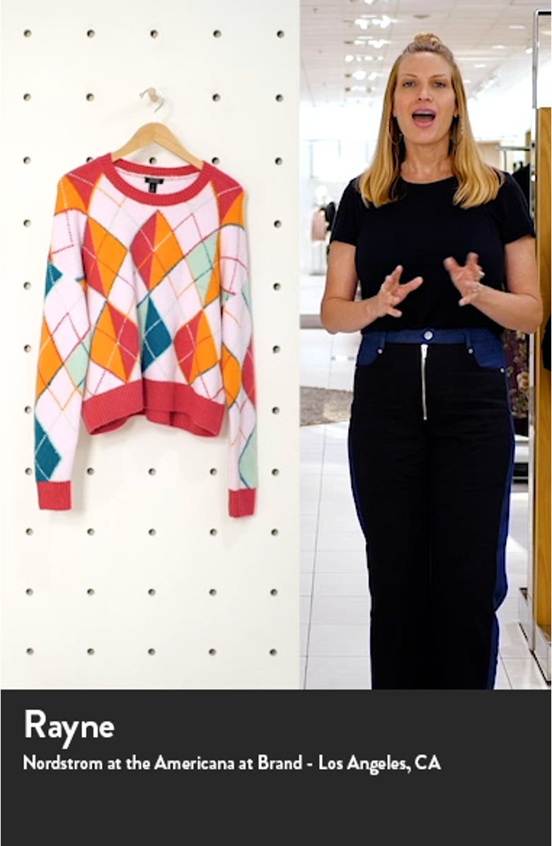 x Atlantic-Pacific Argyle Sweater, sales video thumbnail