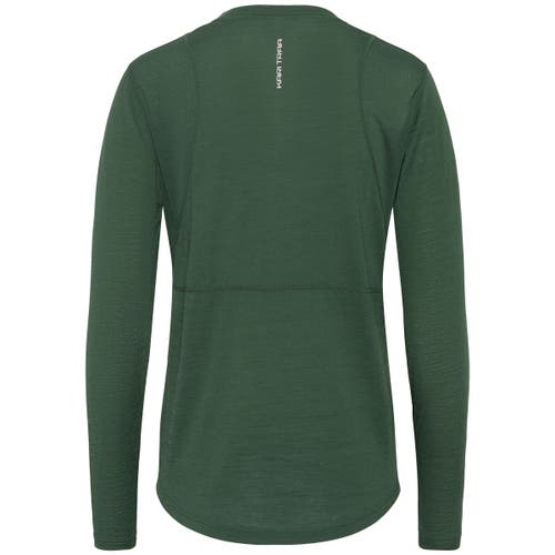 Kari Traa Embla Wool Long-sleeve Top In Green