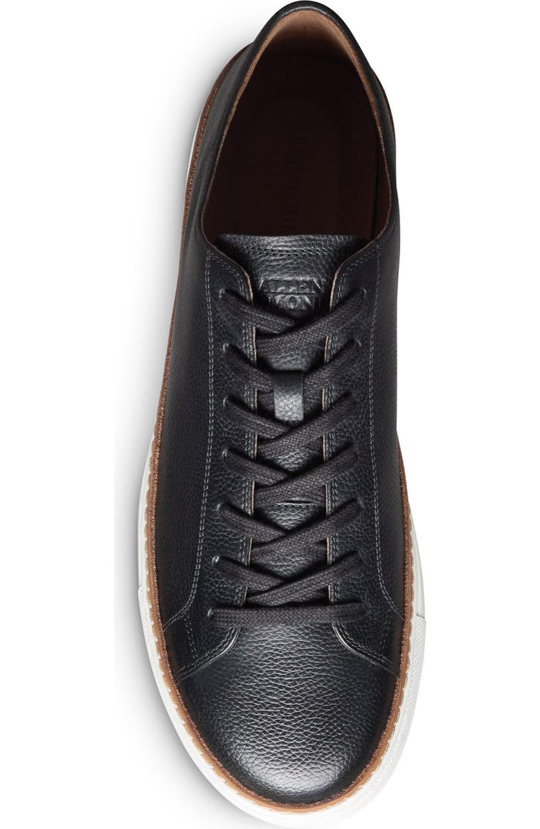 Allen Edmonds Percy Low Top Sneaker, Alternate, color, Black