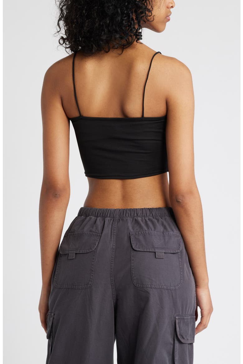 Fawn Crop Camisole, Alternate, color, ANTHRACITE
