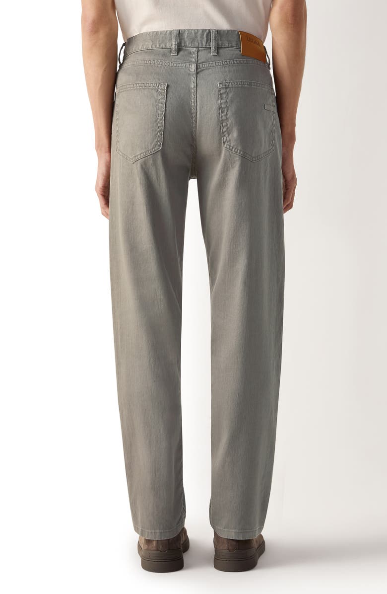 ZEGNA Slim Fit Jeans, Alternate, color, Dark Taupe